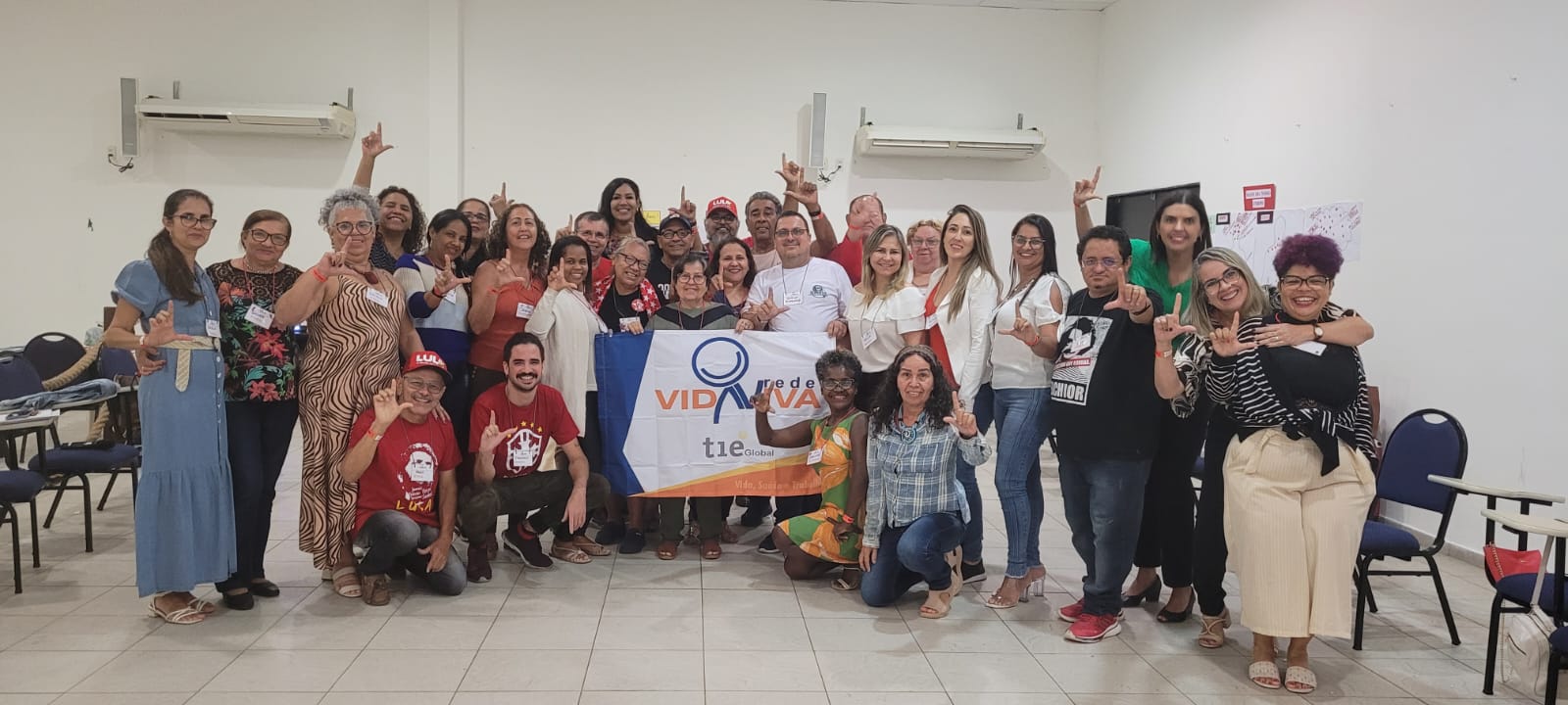 O Sindsaaf participa do Encontro da Rede Vida Viva 