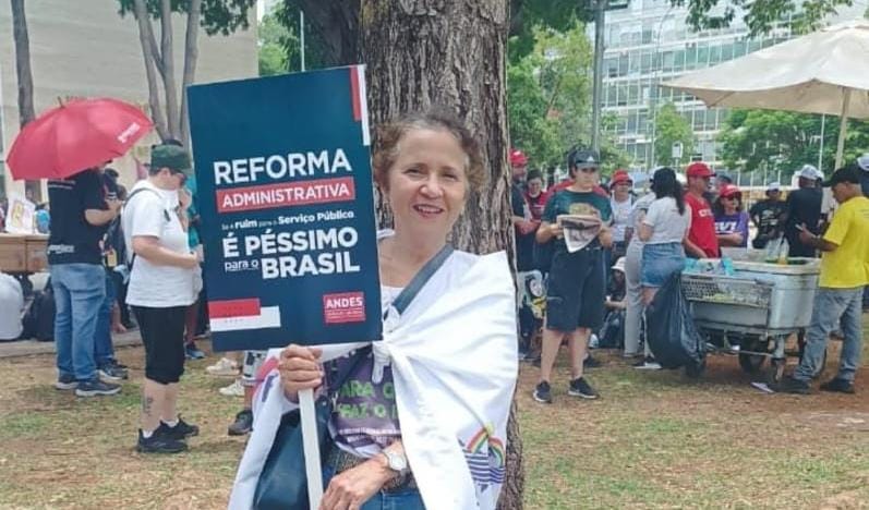 Sindsaaf na luta em Brasília contra a Reforma Administrativa