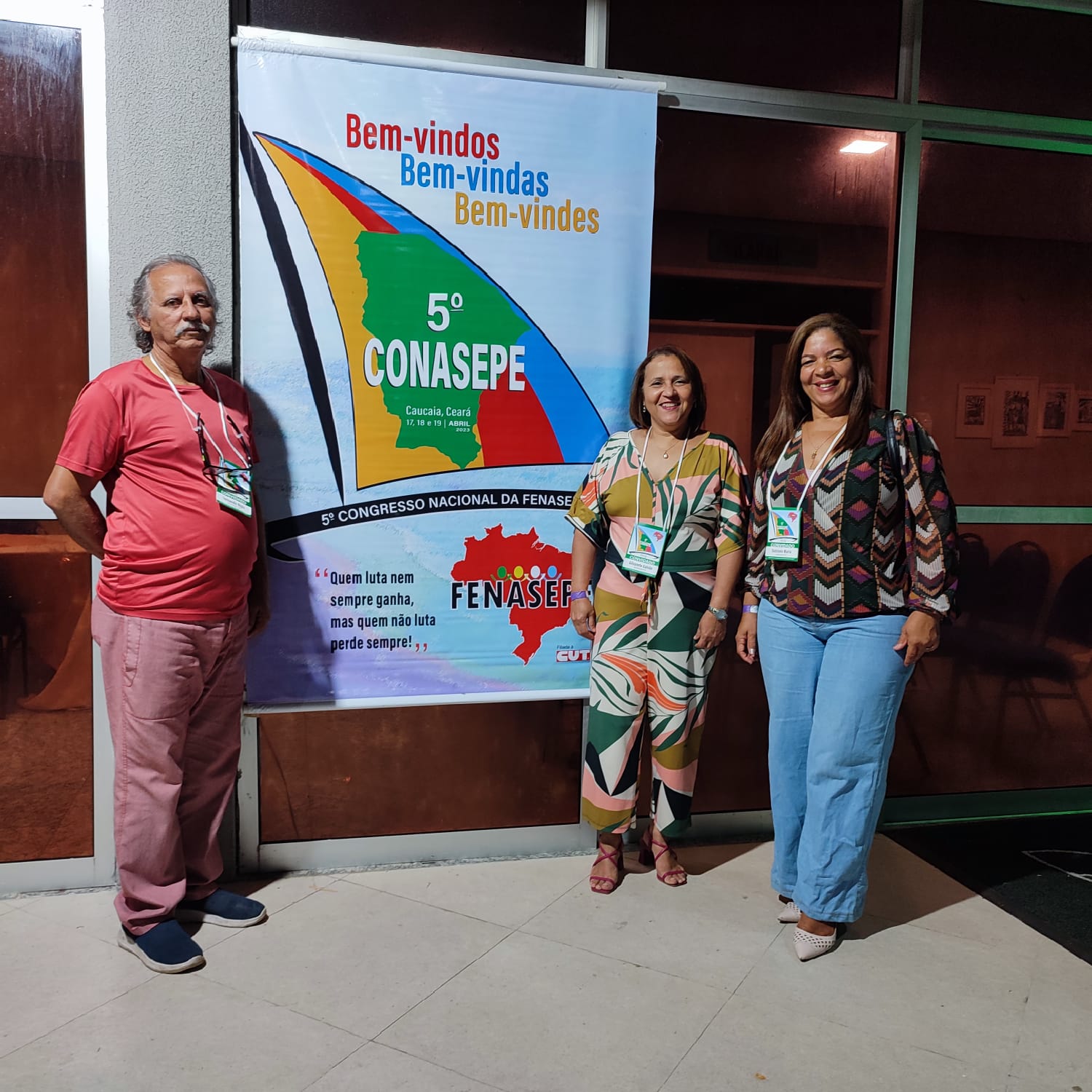 Sindsaaf participa do 5º congresso da Fenasepe