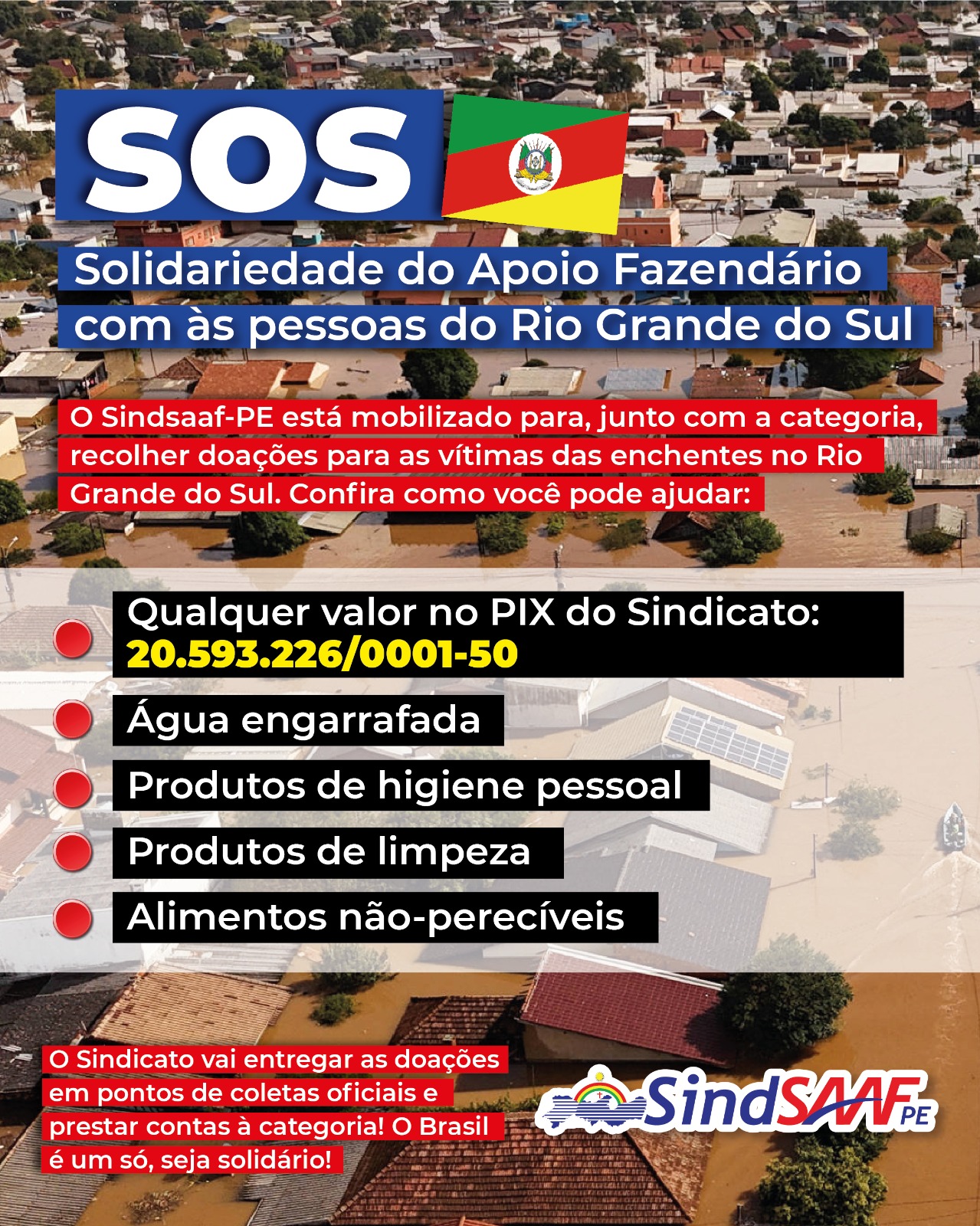 A Solidariedade do Apoio Fazendário vai fazer sua parte.