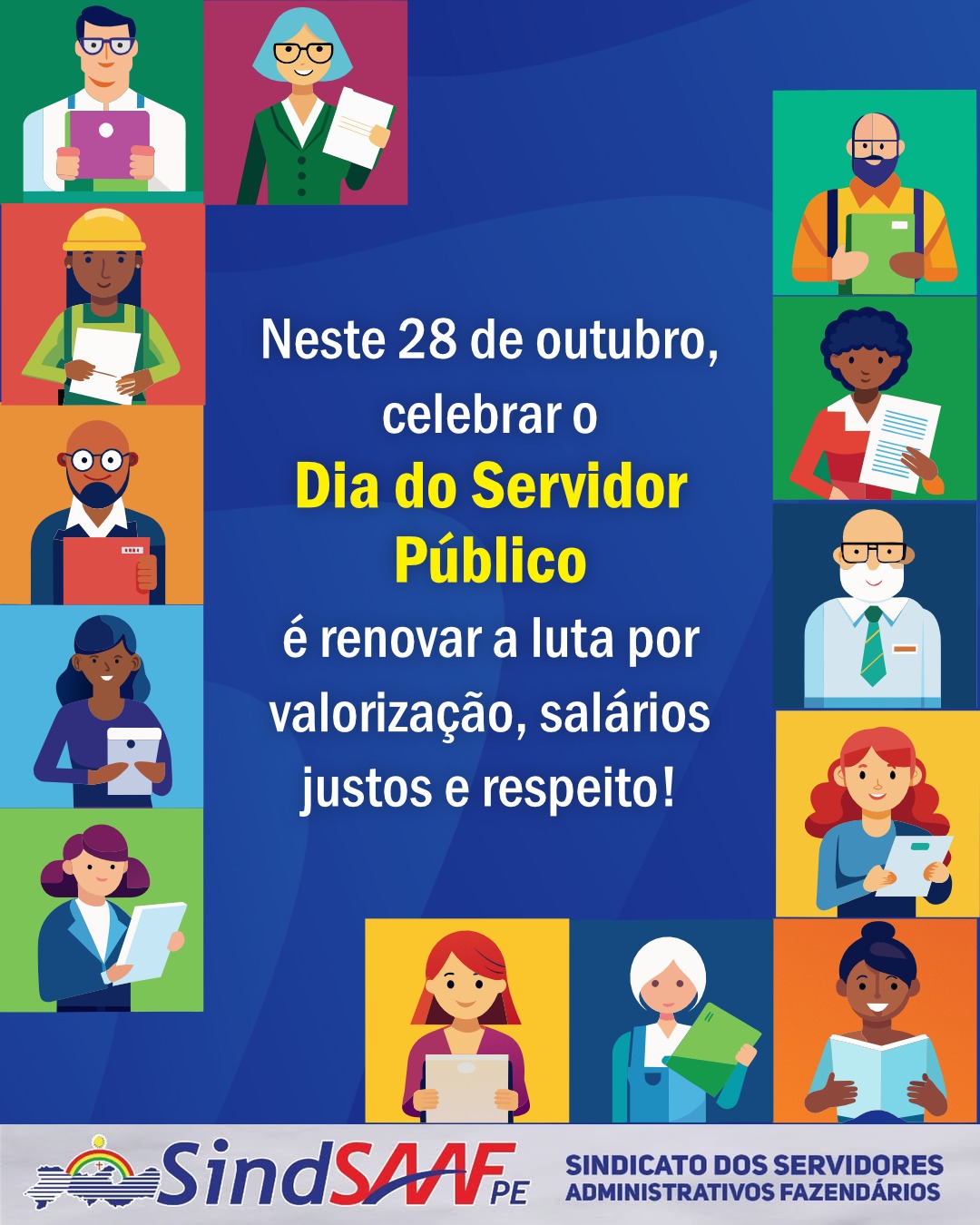 Dia do Servidor Público: Nossa homenagem é luta, união e compromisso!